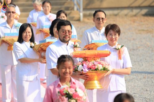 ภาพ No.115365:พิธีทอดผ้าป่าทำนุบำรุงศาสนสถาน ณ วัดศิลามูล ต.หินมูล อ.บางเลน จ.นครปฐม วันที่ 19 มกราคม พ.ศ. 2567