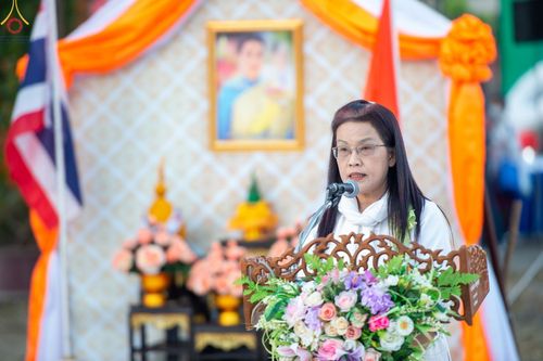 ภาพ No.75664:พิธีเจริญพระพุทธมนต์ และ ตักบาตรพระ 1,111 รูป  บำเพ็ญกุศลเพื่อถวายพระพรชัยมงคลแด่  สมเด็จพระเจ้าลูกเธอ เจ้าฟ้าพัชรกิติยาภา นเรนทิราเทพยวดี กรมหลวงราชสาริณีสิริพัชร มหาวัชรราชธิดา วันเสาร์ที่ 11 กุมภาพันธ์ พ.ศ. 2566 ณ วัดห้วยตองสัก อ.จอมทอง จ.เชียงใหม่