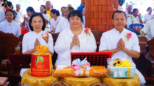 ภาพ No.178375:พิธีทอดกฐิน ณ วัดป่าสันติธรรม ต.หนองม่วง อ.โคกสูง จ.สระแก้ว ในโครงการทอดกฐินสามัคคีทั่วไทย 30,000 วัด บูชาธรรม 80 ปี หลวงพ่อธัมมชโย โดยคณะศิษยานุศิษย์วัดพระธรรมกาย วันที่ 11 พฤศจิกายน พ.ศ. 2567