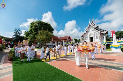 ภาพ No.94438:พิธีทอดกฐินสามัคคี เพื่อสร้างพระเจดีย์ ณ วัดกิ่วลม ต.บ่อหลวง อ.ฮอด จ.เชียงใหม่ วันเสาร์ที่ 11 พฤศจิกายน พ.ศ. 2566