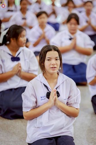 ภาพ No.246352:วันที่ 8-9 กันยายน พ.ศ. 2568 ศูนย์ปฏิบัติธรรมสมุทรปราการ นำทีมจัดอบรมโครงการอบรมคุณธรรม , จริยธรรม ในหัวข้อ การค้นพบศักยภาพในตนเอง เพื่อพัฒนานิสัย ผ่านนวัตกรรมความดีสากล ณ โรงเรียนวัดราษฎ์บูรณะ ต.บางปลา อ.บางพลี จ.สมุทรปราการ