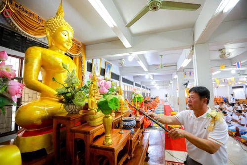 ภาพ No.111115:พิธีทอดผ้าป่าทำนุบำรุงศาสนสถาน ณ วัดพรสวรรค์ ต.หนองบ่อ อ.สองพี่น้อง จ.สุพรรณบุรี วันที่ 13 มกราคม พ.ศ.2567