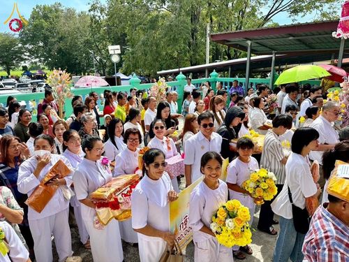 ภาพ No.177032:พิธีทอดกฐิน ณ วัดหัวรัง อ.พนมทวน กาญจนบุรี ในโครงการทอดกฐินสามัคคีทั่วไทย 30,000 วัด บูชาธรรม 80 ปี หลวงพ่อธัมมชโย โดยคณะศิษยานุศิษย์วัดพระธรรมกาย วันที่ 9 พฤศจิกายน พ.ศ. 2567