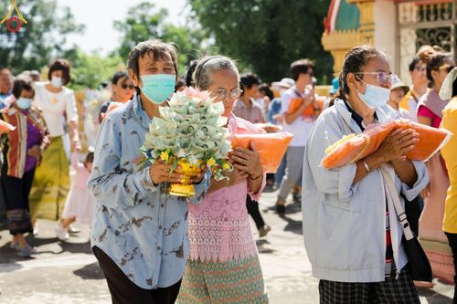 ภาพ No.95342:พิธีทอดกฐินสามัคคีทั่วไทย 5,000 วัด ณ วัดสระกระโจม จ.สุพรรณบุรี วันที่ 18 พฤศจิกายน พ.ศ. 2566