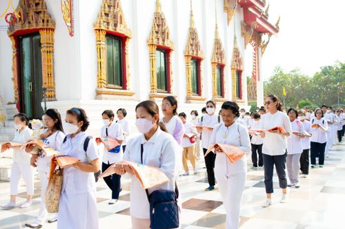 ภาพ No.117557:พิธีทอดผ้าป่าทำนุบำรุงศาสนสถาน ณ วัดบางไผ่นารถ ต.บางไทรป่า อ.บางเลน จ.นครปฐม วันที่ 23 มกราคม พ.ศ. 2567