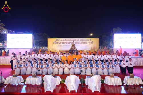 ภาพ No.312677:วันอาทิตย์ที่ 8 มีนาคม พ.ศ.2569 ทำบุญเมืองนครราชสีมา 558 ปี ตักบาตรพระ 10,000 รูป (ภาพชุดที่ 2)