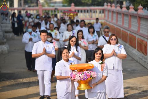 ภาพ No.115302:พิธีทอดผ้าป่าทำนุบำรุงศาสนสถาน ณ วัดผาสุการาม ต.บางไทรป่า อ.บางเลน จ.นครปฐม วันที่ 19 มกราคม พ.ศ. 2567