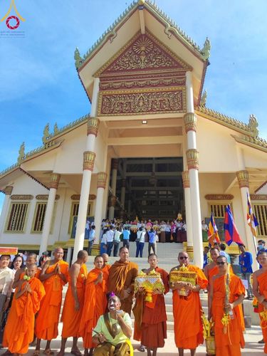 ภาพ No.97718:กฐินวัดธรรมบัณฑิต เขตคีรีรม จังหวัดกัมปงสปือ กัมพูชา วันที่ 22 พฤศจิกายน พ.ศ. 2566