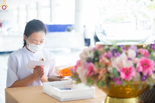 ภาพ No.85620:พิธีบุพเปตพลีครั้งที่ 138 ร่วมอุทิศบุญแด่หมู่ญาติที่ล่วงลับไปแล้ว และสืบทอดอายุพระพุทธศาสนา วันพุธที่ 16 สิงหาคม พ.ศ. 2566 (วันพระแรม 15 ค่ำ เดือน 8-8 ณ หอฉันคุณยายอาจารย์ฯ วัดพระธรรมกาย