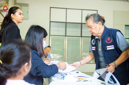 ภาพ No.259658:วันที่ 24 ตุลาคม พ.ศ. 2568 รพ.สต.คลองหนึ่ง อ.คลองหลวง สังกัด อบจ.ปทุมธานี จัดประชุมและมอบครุภัณฑ์ทางการแพทย์ เสริมพลัง อสม. ขับเคลื่อนสุขภาพชุมชนอย่างยั่งยืน ณ วัดพระธรรมกาย
