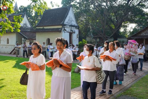 ภาพ No.114688:พิธีทอดผ้าป่าทำนุบำรุงศาสนสถาน ณ วัดปรางค์หลวง ต.บางม่วง อ.บางใหญ่ จ.นนทบุรี วันที่ 18 มกราคม พ.ศ. 2567