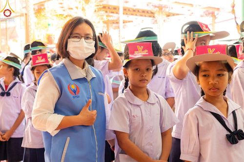 ภาพ No.203472:พิธีทอดผ้าป่าทำนุบำรุงศาสนสถาน ณ วัดตะเคียน ตำบลบางคูเวียง อำเภอบางกรวย จังหวัดนนทบุรี ในโครงการธรรมยาตรา กตัญญูบูชา มหาปูชนียาจารย์ พระมงคลเทพมุนี(สด จนฺทสโร) พระผู้ปราบมาร อนุสรณ์สถาน 7 แห่ง ปีที่ 13 วันที่ 29 มกราคม พ.ศ. 2568