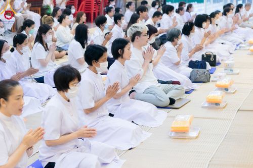 ภาพ No.115015:พิธีถวายภัตตาหารเป็นสังฆทาน แด่คณะพระธรรมยาตรา ปีที่ 12 วันที่ 19 มกราคม พ.ศ. 2567 ณ วัดโบสถ์(บน) บางคูเวียง จ.นนทบุรี