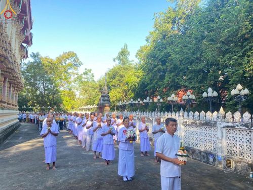 ภาพ No.102174:พิธีบรรพชาธรรมทายาท ในโครงการอุปสมบทหมู่ รุ่นบูชาธรรมมหาปูชนียาจารย์ ศูนย์ปฏิบัติธรรมหนองบัวลำภู ณ วัดสว่างอารมณ์ อ.ศรีบุญเรือง จ.หนองบัวลำภู วันที่ 10 ธันวาคม พ.ศ. 2566