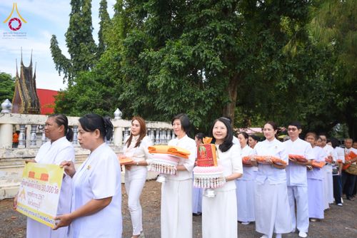 ภาพ No.173709:พิธีทอดกฐิน วัดเขาดินใต้ จ.สระบุรี ในโครงการกฐินสามัคคีทั่วไทย 30,000 วัด บูชาธรรม 80 ปี หลวงพ่อธัมมชโย โดยคณะศิษยานุศิษย์วัดพระธรรมกาย วันที่ 7 พฤศจิกายน พ.ศ. 2567