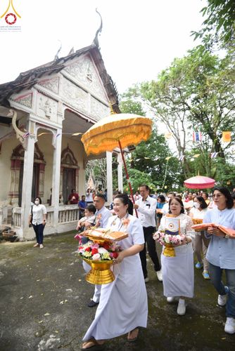 ภาพ No.98908:พิธีทอดกฐินสามัคคีทั่วไทย 5,000 วัด และกฐินเด็กดีวีสตาร์ ณ วัดเขาลาดวนาราม อ.แก่งคอย จ.สระบุรี วันที่ 26 พฤศจิกายน พ.ศ. 2566