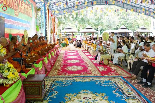 พิธีทอดกฐินสามัคคีทั่วไทย 5,000 วัด ณ วัดถ้ำเขาแหลม จ.กาญจนบุรี วันที่ 12 พฤศจิกายน พ.ศ. 2566