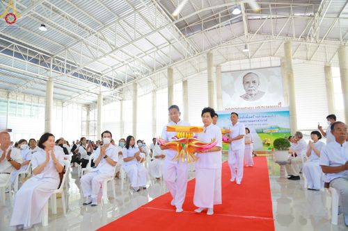 ภาพ No.97518:พิธีทอดกฐินสามัคคีเพื่อสร้างกำแพงแก้ว ณ ธุดงคสถานนครสวรรค์  วันที่ 19 พฤศจิกายน พ.ศ. 2566