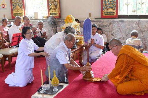 ภาพ No.253425:วันที่ 12 ตุลาคม พ.ศ. 2568 พิธีทอดกฐินสามัคคีทั่วไทย 30,000 วัด โดยคณะศิษยานุศิษย์ บูชาธรรม 81 ปี หลวงพ่อธัมมชโย ณ วัดสนามพราหมณ์  อ.เมือง จ.เพชรบุรี