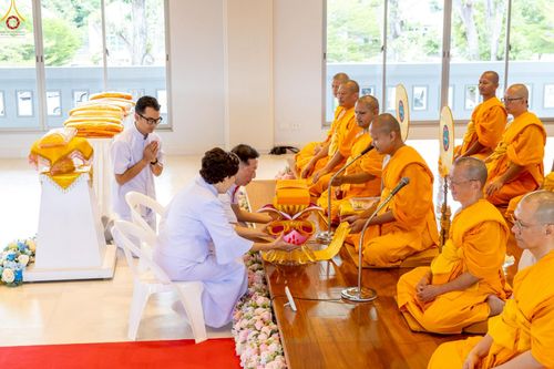 ภาพ No.268464:วันพฤหัสบดีที่ 23 ตุลาคม พ.ศ. 2568 พิธีทอดกฐินเพื่อสร้างกุฏิสงฆ์ ณ ศูนย์ปฏิบัติธรรมนานาชาติสะเดา จ.สงขลา