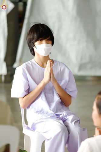 ภาพ No.83748:พิธีตัดปอยผมและปลงผม ในโครงการบรรพชาสามเณร ธรรมทายาทรุ่นโรงเรียนนานาชาติ ณ วัดพระธรรมกาย วันเสาร์ที่ 15 กรกฎาคม พ.ศ.2566