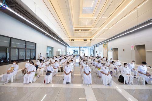 ภาพ No.103735:พิธีเปิดห้องนิทรรศการเพื่อสันติภาพโลก World Peace Lies Within ONE MAN'S VISION   วาระอายุวัฒนมงคล 83 ปี หลวงพ่อทัตตชีโว ณ ชั้น 2 อาคาร 100 ปี คุณยายอาจารย์ฯ วัดพระธรรมกาย วันพฤหัสบดีที่ 21 ธันวาคม พ.ศ. 2566