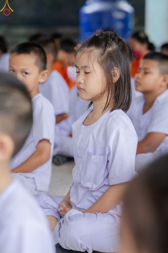 ภาพ No.87713:โครงการสมาธิเพื่อสันติภาพโลก  ธุดงค์สถานปราจีนบุรี โรงเรียนเทศบาล ๓ (วัดแก้วพิจิตร) ต.หน้าเมือง อ.เมือง จ.ปราจีนบุรี วันที่ 13 กันยายน พ.ศ. 2566