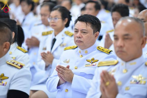 ภาพ No.280676:วันศุกร์ที่ 12 ธันวาคม พ.ศ.2568 พิธีบำเพ็ญกุศลปัญญาสมวาร (50 วัน) อุทิศถวายพระราชกุศลแด่ “พระพันปีหลวง” ณ วัดพระธรรมกาย