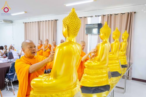 ภาพ No.342334:วันที่ 28 กรกฎาคม พ.ศ. 2569  เทศบาลหนองเสือ จังหวัดปทุมธานี  ร่วมกับ องค์กรพุทธโลก (WAB) จัดพิธีถวายพระประธาน 22 องค์  สู่ดินแดนพุทธภูมิ  เมืองออรังกาบัด อินเดีย  ณ สำนักงานเทศบาลตำบลหนองเสือ จังหวัดปทุมธานี