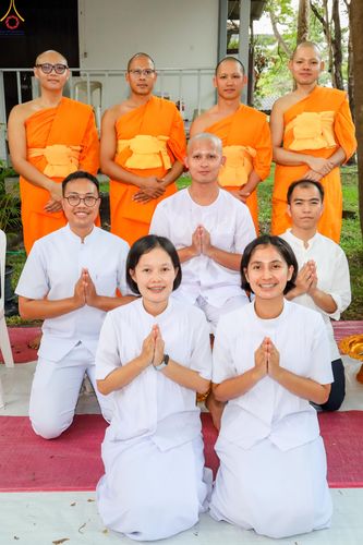 ภาพ No.319837:วันอาทิตย์ที่ 5 เมษายน พ.ศ.2569 พิธีตัดปอยผม และปลงผมนาคธรรมทายาท โครงการบรรพชาและอุปสมบทหมู่ รุ่นบูชาธรรม 82 ปี หลวงพ่อธัมมชโย