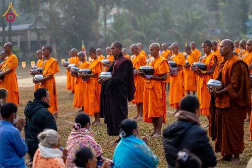 ภาพ No.131164:Photo Story ปฐมบรรพชาชาวพุทธมาร์มา Episode 4/5 วันที่ 13 กุมภาพันธ์พ.ศ. 2567 ณ วัดธัมจักร อรัญกุฏิ บังกลาเทศ