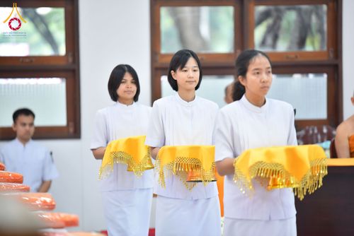 ภาพ No.280718:วันศุกร์ที่ 12 ธันวาคม พ.ศ.2568 พิธีบำเพ็ญกุศลปัญญาสมวาร (50 วัน) อุทิศถวายพระราชกุศลแด่ “พระพันปีหลวง” ณ วัดพระธรรมกาย