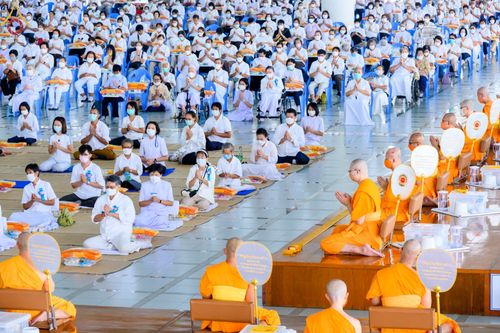 พิธีบุพเปตพลี ครั้งที่ 129 เพื่ออุทิศบุญกุศลแด่บรรพบุรุษผู้ล่วงลับ วันที่ 23 พฤศจิกายน พ.ศ. 2565 ณ วัดพระธรรมกาย