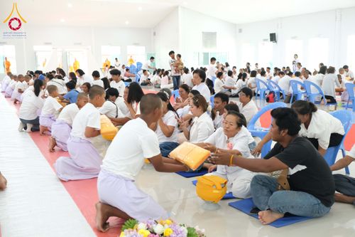 ภาพ No.319657:วันเสาร์ที่ 4 เมษายน พ.ศ.2569 พิธีขอขมา มอบผ้าไตร บรรพชาสามเณร ศูนย์อบรมเยาวชนนครปฐม