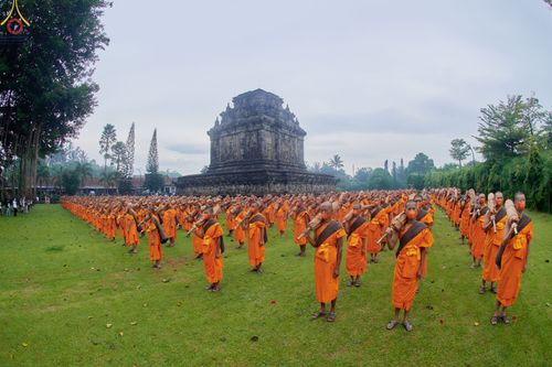 ภาพ No.68457:ธรรมยาตรา ณ มหาเจดีย์บรมพุทโธ ประเทศอินโดนีเซีย วันที่ 24 ธันวาคม พ.ศ. 2565