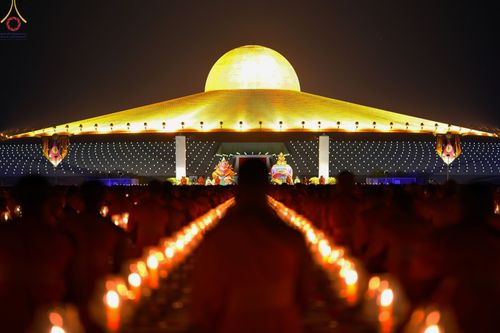 ภาพ No.75390:พิธีจุดประทีปถวายเป็นพุทธบูชา และบูชาธรรมมหาปูชนียาจารย์ ในโครงการธรรมยาตรากตัญญูบูชา มหาปูชนียาจารย์ พระมงคลเทพมุนี(สด จนฺทสโร) พระผู้ปราบมาร ปีที่ 11 ณ อนุสรณ์สถานลำดับที่ 7 สถานที่ขยายวิชชาธรรมกาย วัดพระธรรมกาย จ.ปทุมธานี วันที่ 31 มกราคม พ.ศ. 2566