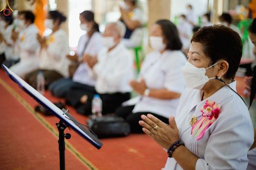 ภาพ No.67064:พิธีอุปสมบทวัดหนองกระดี่ อ.สองพี่น้อง จ.สุพรรณบุรี รับบุญจัดงานโดย สำนักพัฒนาเยาวชนโลก เมื่อวันที่ 7 ธันวาคม พ.ศ. 2565