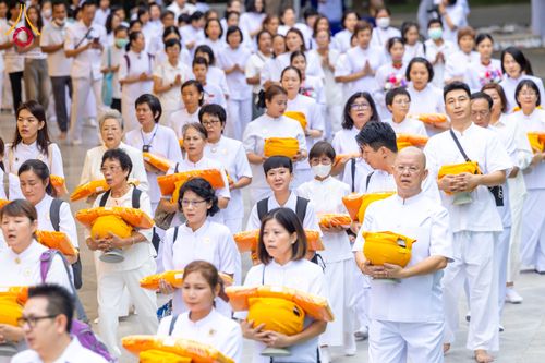 ภาพ No.286474:วันเสาร์ที่ 12 กรกฏาคม พ.ศ.2568 พิธีบรรพชาอุปสมบท  โครงการบรรพชาอุปสมบทหมู่ ธรรมทายาทนานาชาติ(ภาคภาษาจีน), โครงการบรรพชาสามเณร โรงเรียนนานาชาติ รุ่นที 14