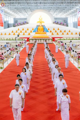 ภาพ No.342755:วันอาทิตย์ที่ 9 สิงหาคม พ.ศ.2569 พิธีจุดเทียนใจ ไฟนิรันดร์ อนันตชัย ณ รัตนบัลลังก์ วัดพระธรรมกาย