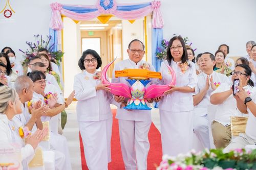 ภาพ No.63962:พิธีทอดกฐินสามัคคี ประจำปีพุทธศักราช 2565 ณ วัดพระธรรมกายจอร์เจีย ประเทศสหรัฐอเมริกา วันอาทิตย์ที่  23  ตุลาคม  พ.ศ. 2565