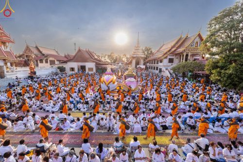 ภาพ No.113274:พิธีต้อนรับพระธรรมยาตรา ปีที่ 12 วันที่ 15 มกราคม พ.ศ. 2567 ณ วัดโบสถ์บน จ.นนทบุรี