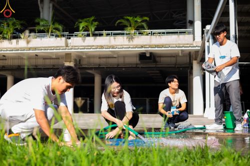 ภาพ No.59521:การอบรมอาสาสมัคร  เตรียมงานและจัดถวายภัตตาหาร แด่พระสังฆาธิการ 10,000 กว่าวัดทั่วประเทศ ในวันที่ 21-22 เมษายน พ.ศ.2567 เพื่องานวันคุ้มครองโลก จัดโดย ชมรมพุทธศาสตร์สากลฯ