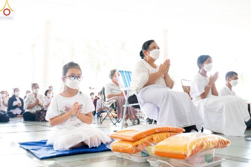 ภาพ No.78088:พิธีบุพเปตพลี ครั้งที่ 132 เพื่ออุทิศบุญกุศลแด่บรรพบุรุษผู้ล่วงลับ วันที่ 21 มีนาคม พ.ศ. 2566 ณ วัดพระธรรมกาย