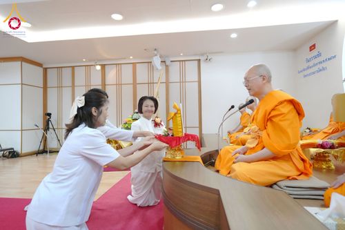 ภาพ No.346889:วันพฤหัสบดีที่ 27 สิงหาคม พ.ศ. 2569  พิธีปฏิบัติธรรมและทอดผ้าป่าบำรุงวัด เนื่องในวันธรรมชัย ณ วัดพระธรรมกายโตเกียว ประเทศญี่ปุ่น