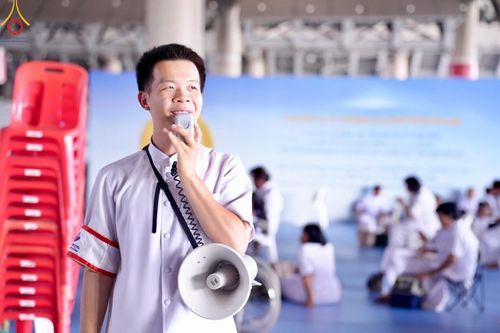 ภาพ No.125582:V.27 มาฆะ สาธุ  การรับบุญเตรียมงาน ปฎิบัติงาน เก็บงาน ของเจ้าหน้าที่หน่วยงานต่างๆ เพื่อวันมาฆบูชา วันเสาร์ที่ 24 กุมภาพันธ์  พ.ศ. 2567 ณ วัดพระธรรมกาย จ.ปทุมธานี