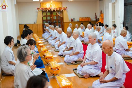 ภาพ No.147583:พิธีตัดปอยผม ขอขมา มอบบาตร ผ้าไตร โครงการปฐมอุปสมบท สมโภชอุโบสถ บูชาธรรม 80 ปี หลวงพ่อธัมมชโย ณ วัดพระธรรมกายโทชิหงิ ประเทศญี่ปุ่น วันพฤหัสบดีที่ 8 สิงหาคม พ.ศ. 2567