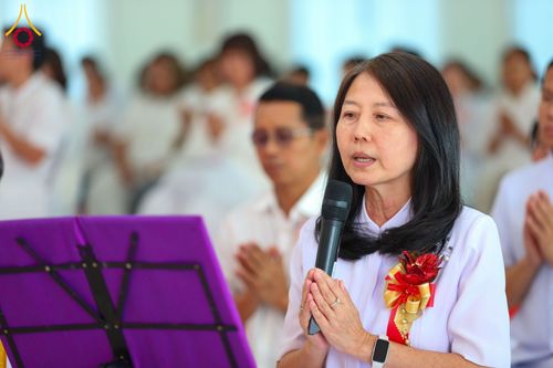 ภาพ No.291159:วันพุธที่ 7 มกราคม พ.ศ. 2569  พิธีบรรจุพระบรมสารีริกธาตุภายในพระเกตุองค์พระประธาน สมโภชพระประธาน พระธรรมกาย พิธีทอดผ้าป่า บุญแสงสว่าง ติดตั้งโซล่าเซล ณ ศูนย์ปฏิบัติธรรมพระมงคลเทพมุนี อ.สองพี่น้อง จ.สุพรรณบุรี