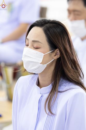 ภาพ No.76952:พิธีบูชาข้าวพระ ในวันมาฆบูชา อาทิตย์ต้นเดือนที่ 6 มีนาคม พ.ศ. 2566 ณ วัดพระธรรมกาย จ.ปทุมธานี