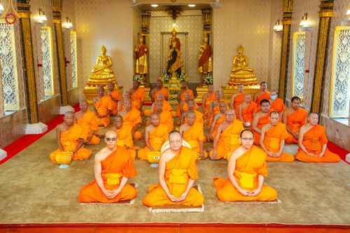 ภาพ No.184655:โครงการบรรพชาอุปสมบทหมู่ บูชาธรรมมหาปูชนียาจารย์ ณ วัดพระพุทธบาท ราชวรมหาวิหาร ต.ขุนโขลน อ.พระพุทธบาท จ.สระบุรี  วันที่ 8 ธันวาคม พ.ศ. 2567