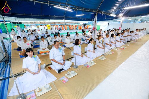 ภาพ No.118887:พิธีถวายภัตตาหารเป็นสังฆทาน แด่คณะพระธรรมยาตรา ปีที่ 12 วันที่ 26 มกราคม พ.ศ. 2567 ณ อนุสรณ์สถานบางปลา จ.นครปฐม